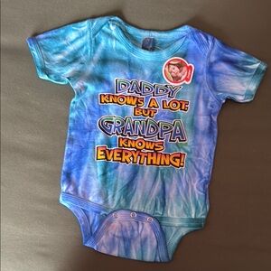 Blue Graphic Kids One Piece